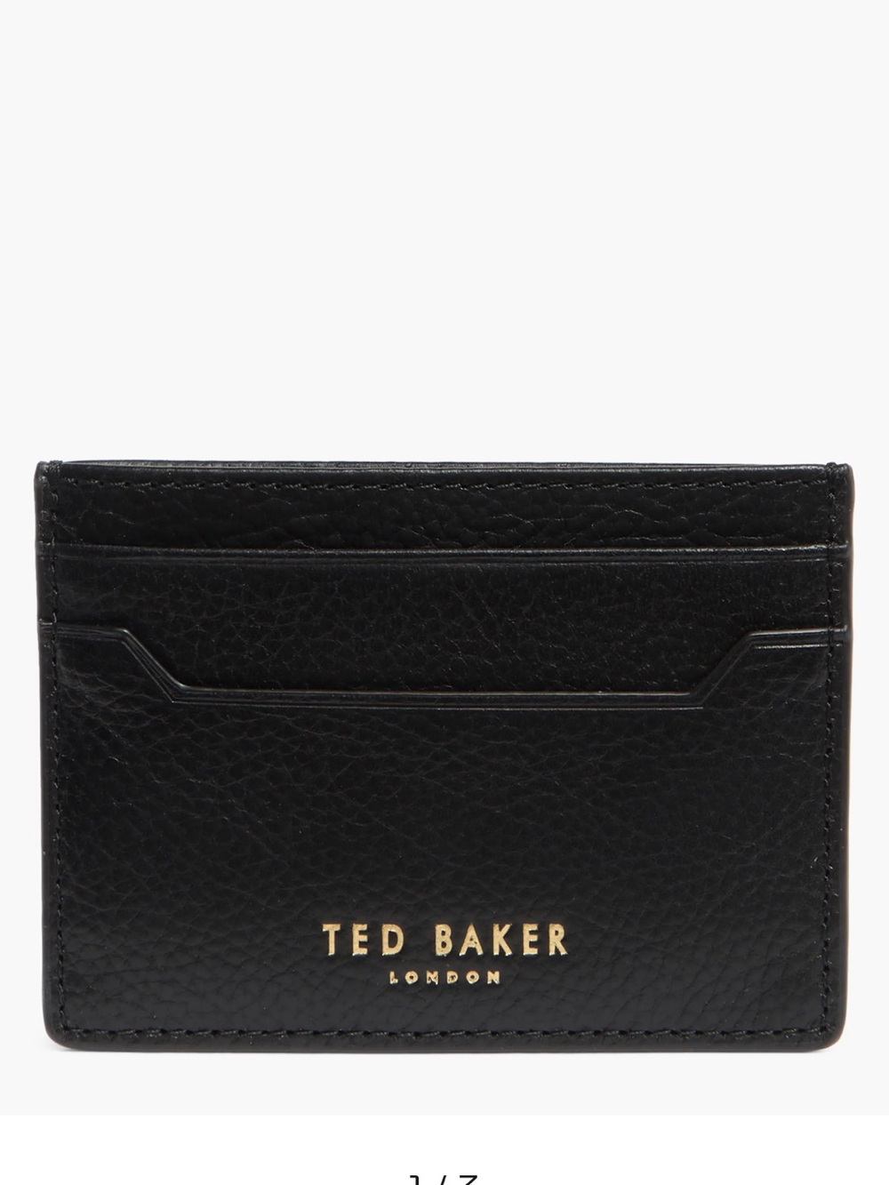 Ted Baker London Cavendish Pebbled Cardholder NWT